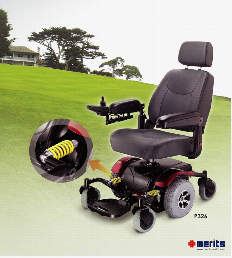 P326 MID WHEEL DRIVE POWER WHEELCHAIR