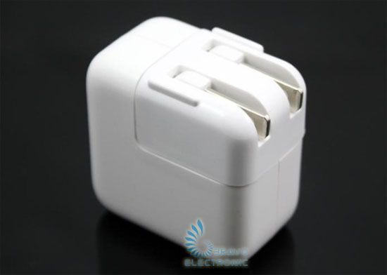 Wholesale - High Quality High Quality 10W US 2Pin Plug Power Adapter USB Wall Charger 10W for iPad 3/2/1 Mini A1129B