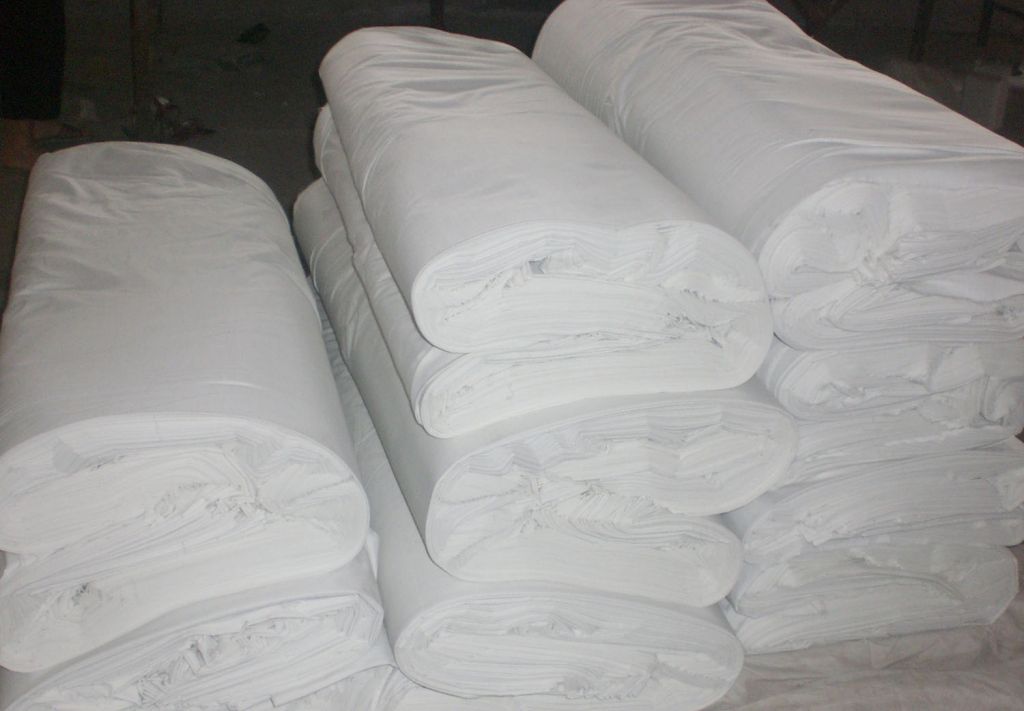 Poly Cotton Raw Grey Fabric