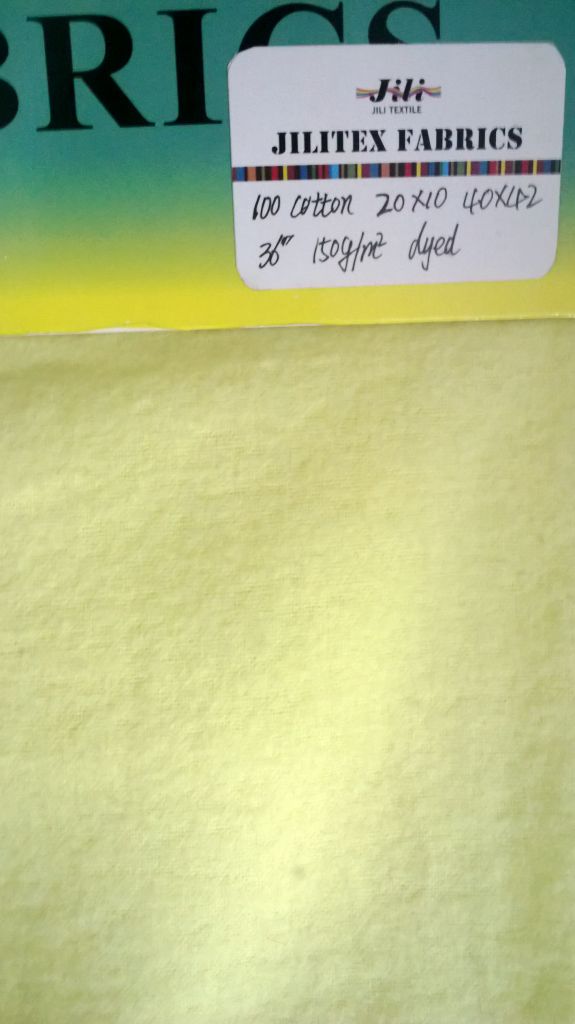 Cotton Yarn Dyed Fabric 100% 