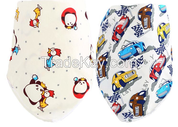 Hot new design top quality baby triangle scarf