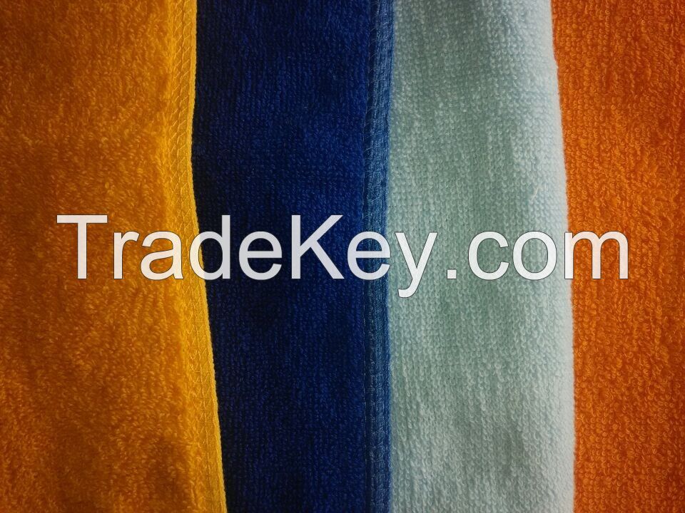 100%Cotton Solid Color Dyed Bath Towel