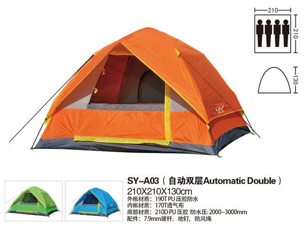 Waterproof Automatic Camping Tent