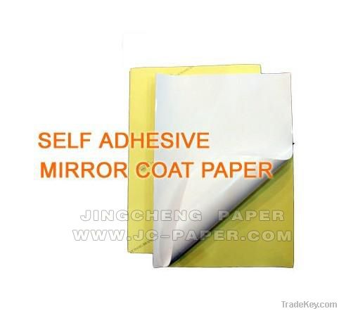 self-adhesive paper