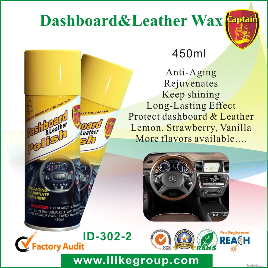Dashboard & leather wax