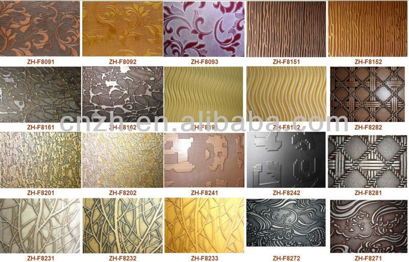 3D mdf panel, embossed mdf boards