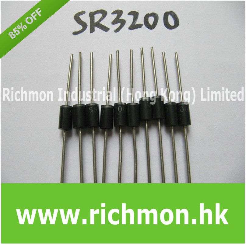 SR3200 3A 200V DO-27 Schottky Barrier Rectifiers Diodes