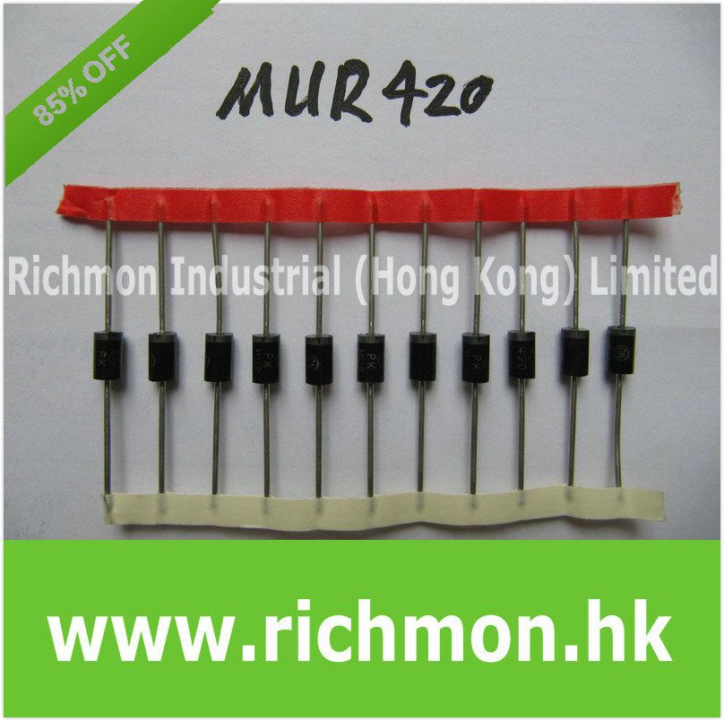 MUR420 4A 200V DO-27 Super Fast Rectifiers Diodes