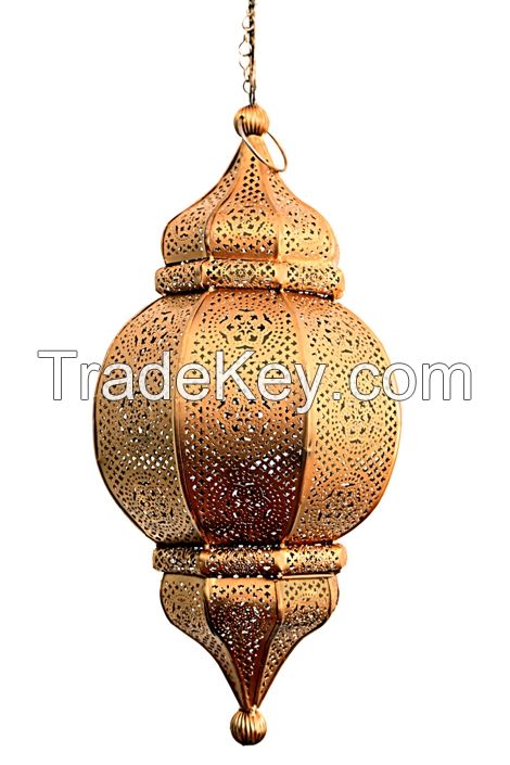 Brass hanging lamp attaractive bright light