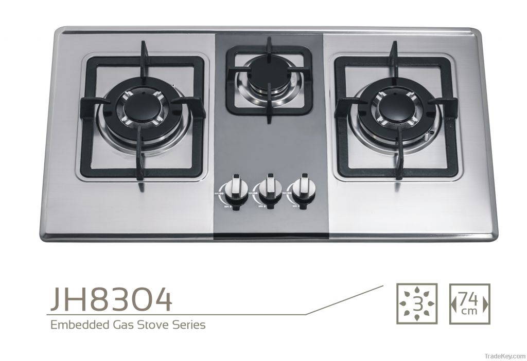 OEM/ODM, Tabletop/Portable, stainless steel, 3 burner gas stove