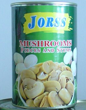 canned mushroom