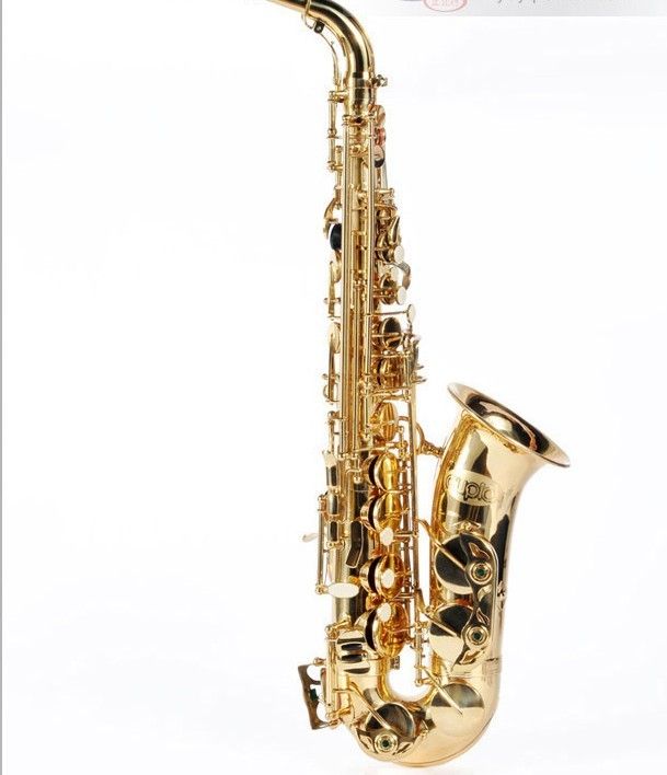 Deluxe Gold Lacquer Alto saxophone YAS-301215GL for hot sale