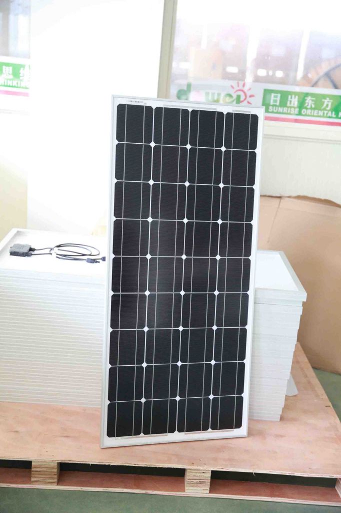 TUV CE ISO9001 certified solar power system, High quality and best price monocrystalline 100W solar panel, solar panel