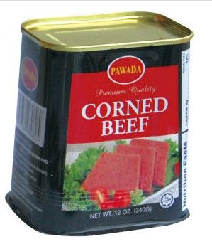 Corned beef can