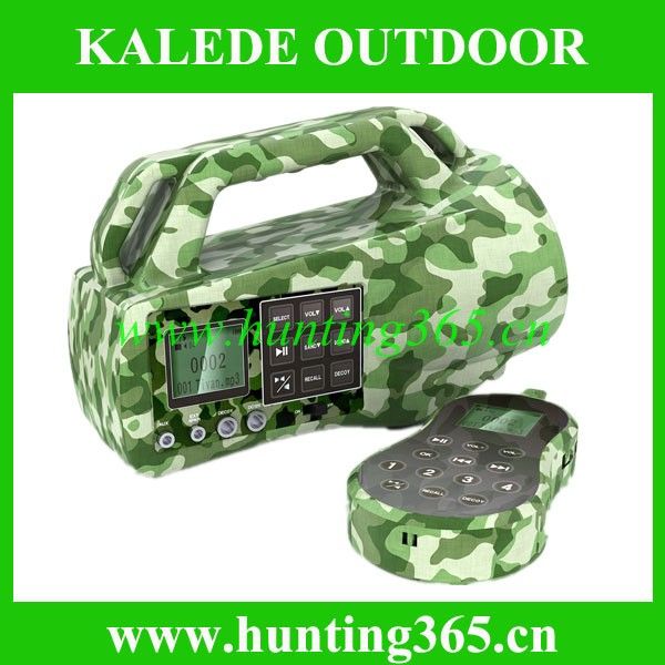 Game caller hunting decoy electronic bird sound mp3 with remote control