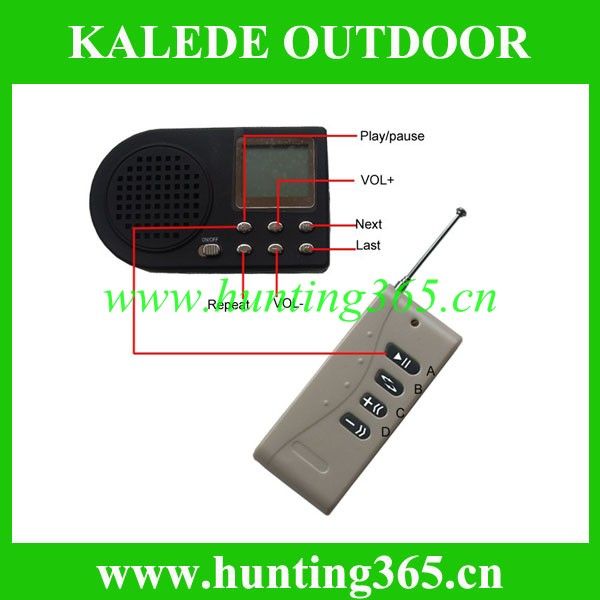 Bird caller hunting decoy electronic bird sound mp3 with remote control