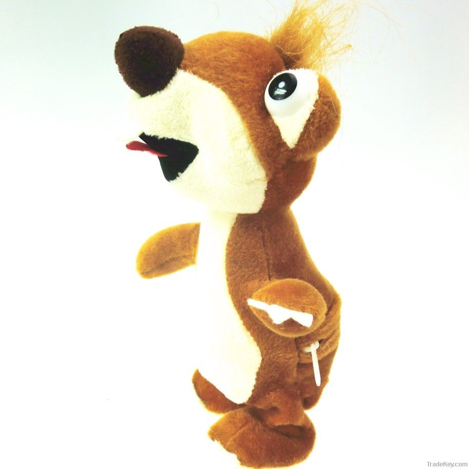 Ice Age Sid walking and speaking plush toys