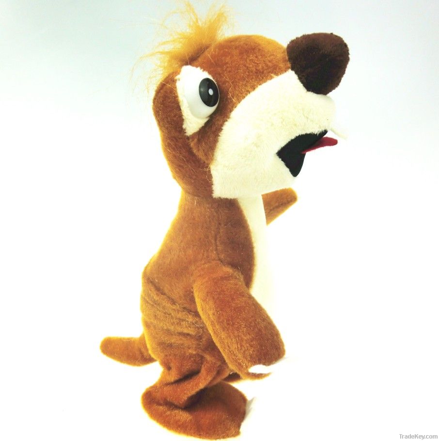 Ice Age Sid walking and speaking plush toys