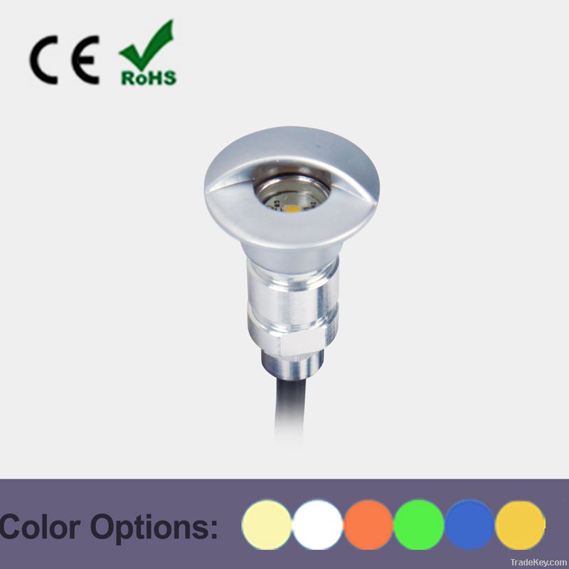 0.3/0.6W Aluminum LED Decking Light 12V Outdoor Waterproof