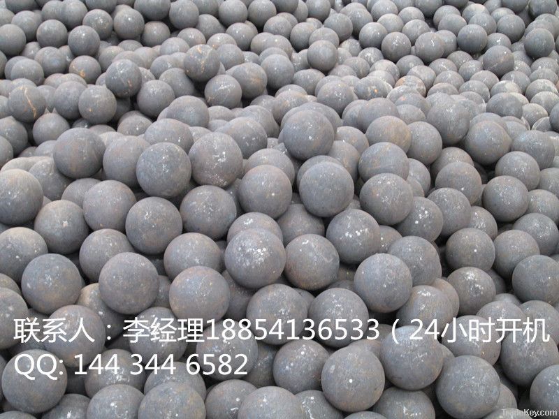 20--200mm B2 forged grinding ball for ball mill