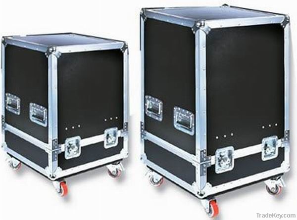 aluminum storage flight case with wheels