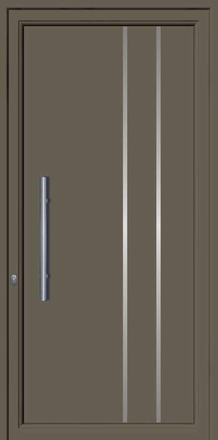 Aluminium door panel