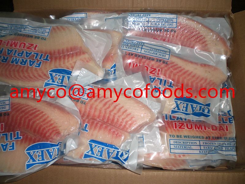 Fresh Frozen Tilapia Fillet, China Tilapia