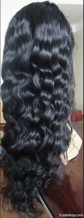 brazilian virgin remy hair  lace front wigs