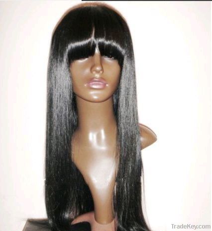 brazilian virgin remy hair  lace front wigs