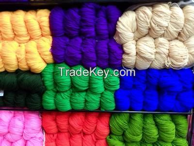 50% wool 50% acrylic yarn for knitting/Hand Knitting Acrylic Yarn /100% Acrylic Yarn