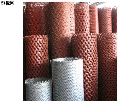 Expanded wire mesh