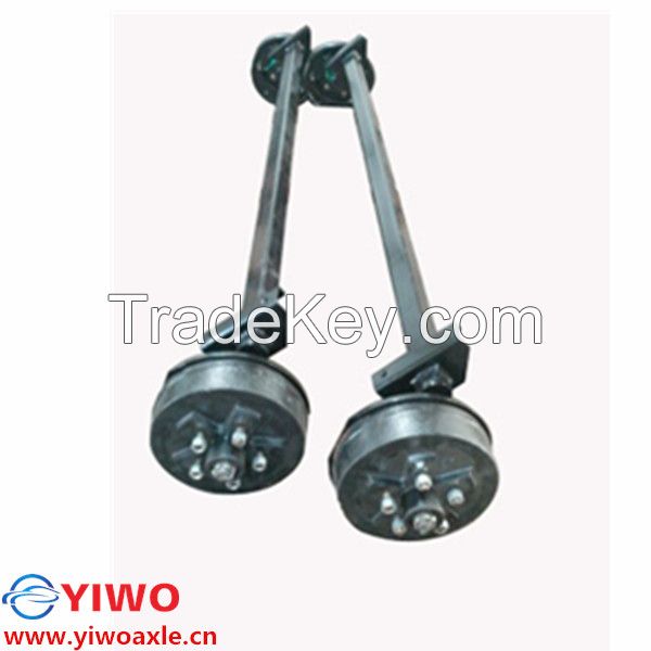 trailer torsion axle with electric brake factory
