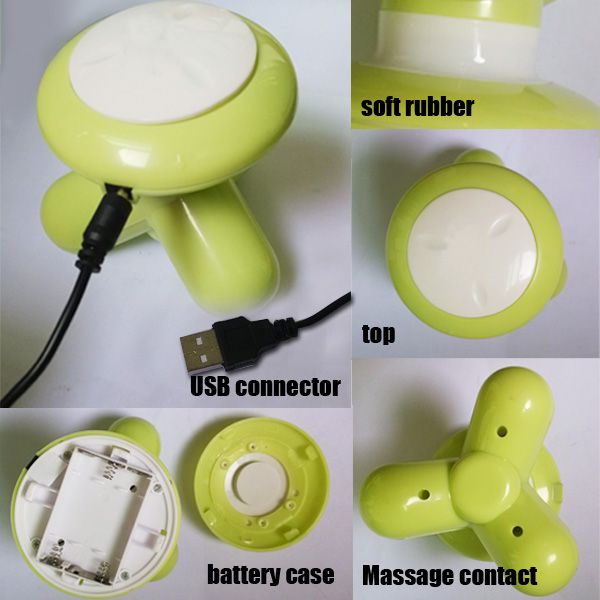 RoHS mini handheld electric vibration body massager