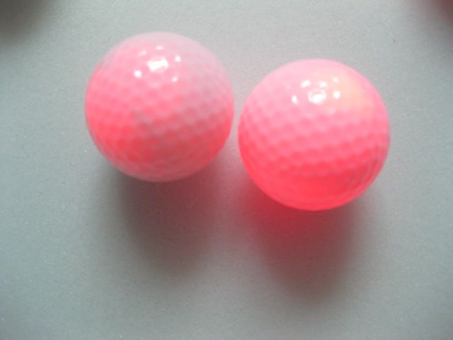 LED flash golf ball