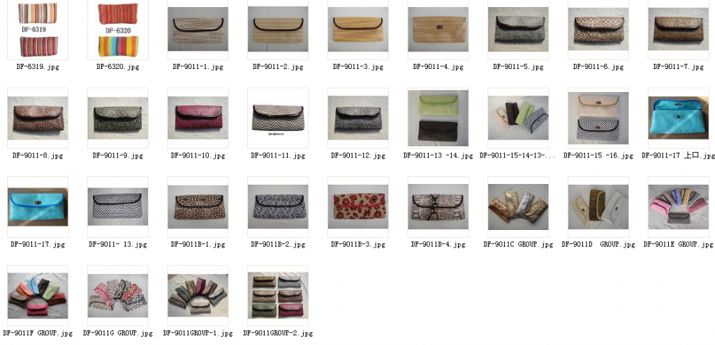 good quality paper straw cloth women make-up bags