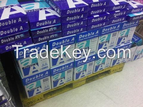 Double A A4 Copy Paper ,Good Quality Best Price ,70g 75g 80g ,