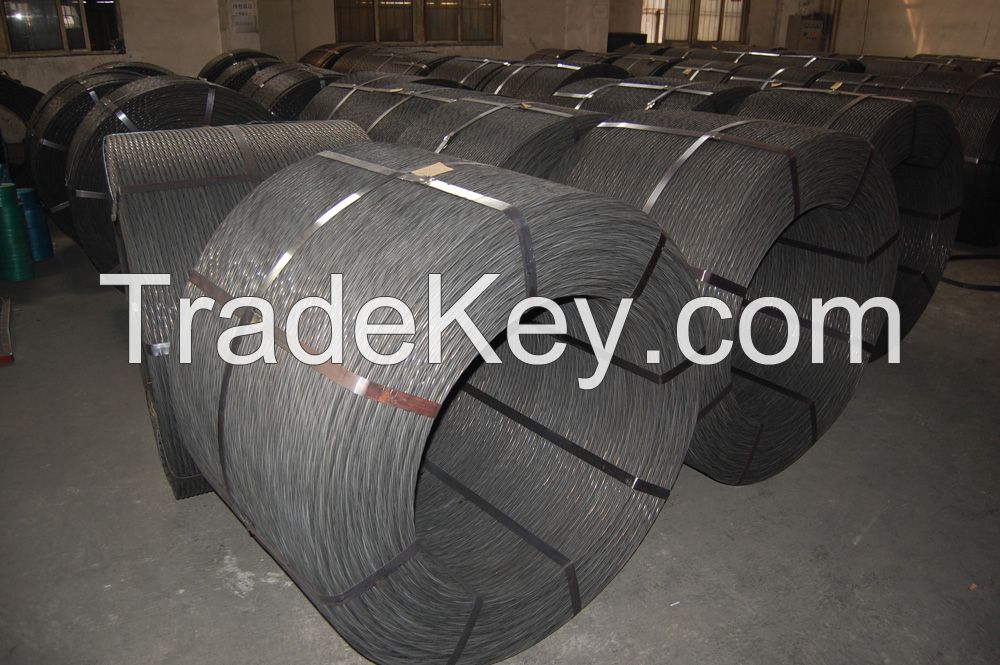 7 wire PC steel strand ASTM A416 for bridge construction