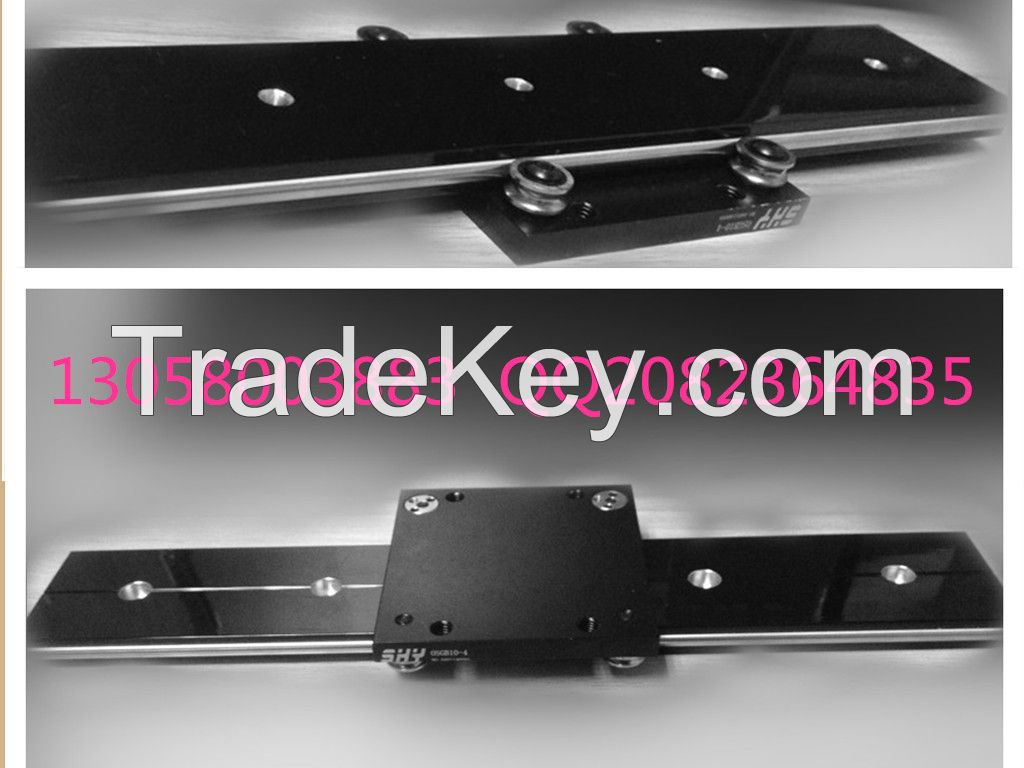 High speed silent linear guide rails