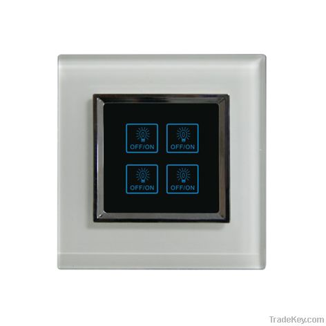 Z-wave smart home scene touch switch
