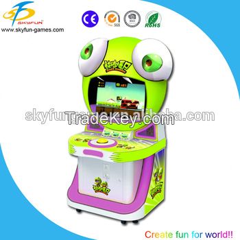 New arrival indoor coin operated carnival games Zombie running gift game machine