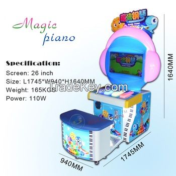 Mini piano game machine play piano game kids piano redemption game