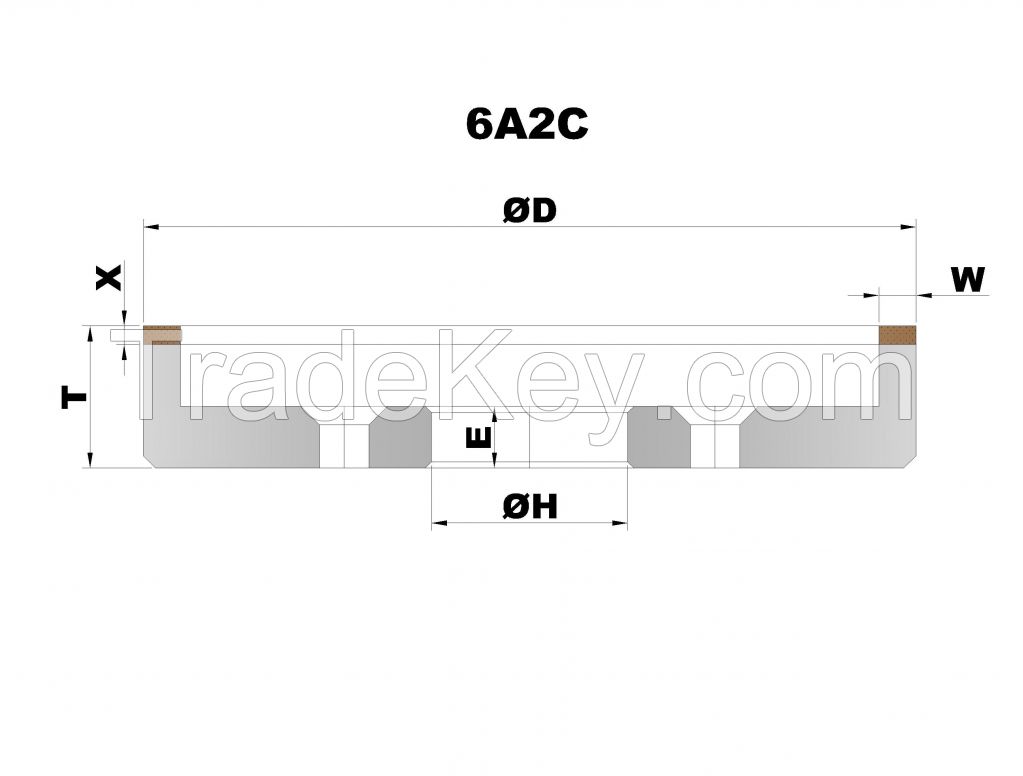 For PCD &amp;amp;amp;amp;amp; PCBN inserts diamond cut off blades diamond cutting wheels