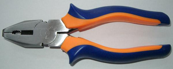 Combination plier with side cutting jaws (Polished)