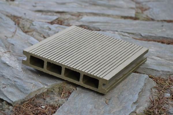 wood plastic composite outdoor decking floor