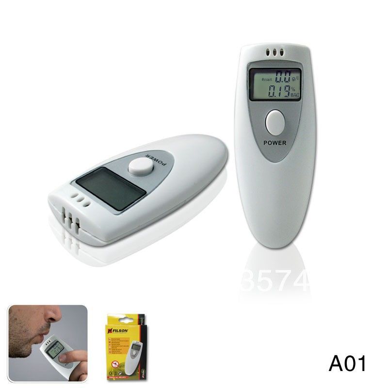 digital alcohol tester, LED breath alcohol tester, breathalyzer