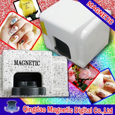 digital five fingers nail art printer