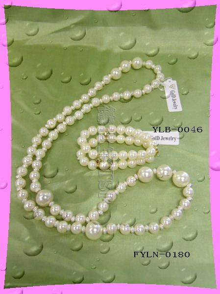 Fashion Jewelry-Necklace&Bracelet(FYLN-0180&YLB-0046)