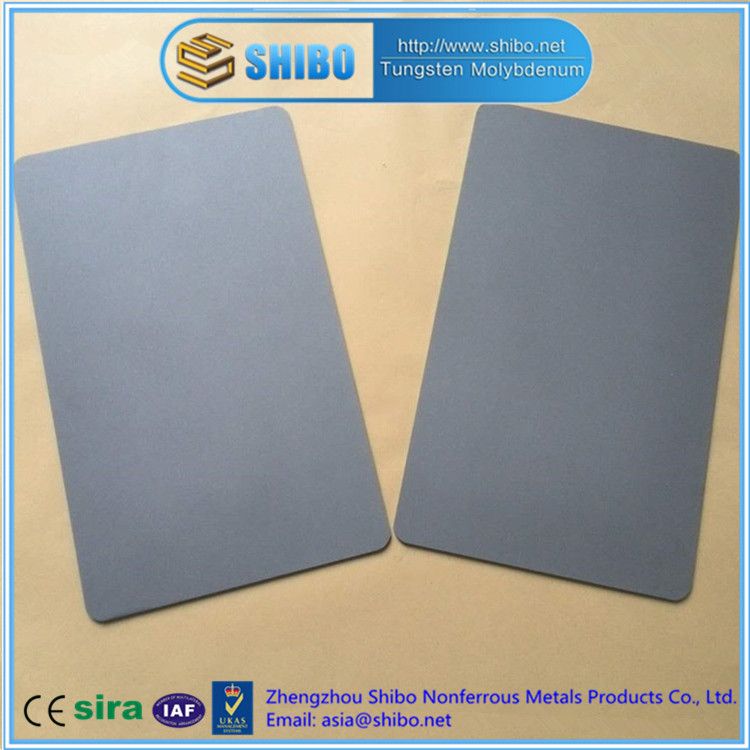 Factory Direct Supply High temperature Moly plate, Mo-La plate