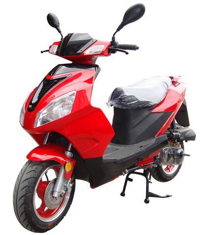 EEC gas scooter 50cc on promotion BD50QT-(G)