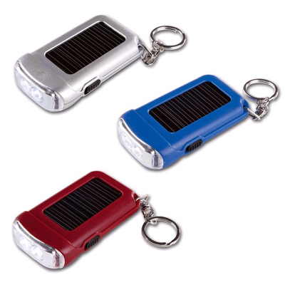 Solar flashlight with Keychain